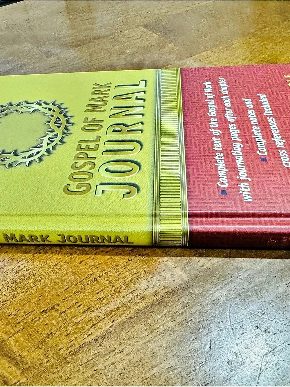The New American Bible Gospel of Mark Journal Hardback